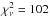 \hbox{$\chi^2_{\nu}=102$}