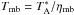 \hbox{$T_{\rm mb}=T_{\rm A}^{*}/\eta_{\rm mb}$}