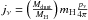 \hbox{$j_\nu=\left(\frac{M_{\rm dust}}{M_{\rm H}}\right)m_{\rm H}\frac{p_\nu}{4\pi}$}