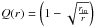 Mathematical equation: \hbox{$Q(r)=\left(1-\sqrt{\frac{r_{\rm in}}{r}}\right)$}