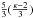Mathematical equation: \hbox{$\frac{5}{3}(\frac{\kappa-2}{3})$}