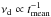 Mathematical equation: \hbox{$\nu_{\rm d}\propto t_{\rm mean}^{-1}$}