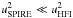 Mathematical equation: \hbox{$u_\text{SPIRE}^2 \ll u_\text{HFI}^2$}