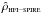 Mathematical equation: \hbox{$\hat{\rho}_\text{\sc hfi--spire}$}