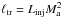 Mathematical equation: \hbox{$\ell_{\rm tr}=L_{\rm inj} M_{\rm a}^2$}