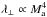 Mathematical equation: \hbox{$\lambda_{\perp} \propto M_{\rm a}^{4}$}