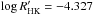 Mathematical equation: \hbox{$\log{R'_{\rm HK}}=-4.327$}