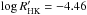Mathematical equation: \hbox{$\log{R'_{\rm HK}}=-4.46$}