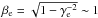 Mathematical equation: \hbox{$\beta_{\rm e} = \sqrt{1 -\gamma_{\rm e}^{-2}}\sim 1$}