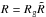 Mathematical equation: \hbox{$R=R_{\rm g} \tilde{R}$}
