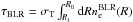 Mathematical equation: \hbox{$\tau_{\rm{BLR}}=\sigma_{\rm T} \int_{R_{\rm i}}^{R_0}{\rm d}R n_{\rm e}^{\rm BLR}(R)$}