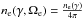 Mathematical equation: \hbox{$n_{\rm e}(\gamma,\Omega_{\rm e})=\frac{n_{\rm e}(\gamma)}{4 \pi}$}