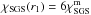 \hbox{$\chiSGS(r_1)=6\chiSGSm$}