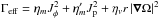 \hbox{$\Gamma_{\rm eff} = \eta_mJ^2_{\phi} + \eta'_mJ^2_{\rm p} + \eta_v r\left|\vec{ \nabla}\Omega\right|^2$}