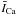 \hbox{$\bar{I}_{\rm Ca}$}