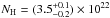 \hbox{$N_{\rm H}=(3.5^{+0.1}_{-0.2})\times10^{22}$}