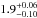 \hbox{$1.9^{+0.06}_{-0.10}$}
