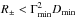 \hbox{$R_\pm< \Gamma_{\rm min}^2 D_{\rm min}$}