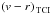 Mathematical equation: \hbox{$\left({v}-{r}\right)_{\textrm{\,TCI}}$}