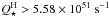 \hbox{$Q^{\rm H}_\star > 5.58 \times 10^{51}~ \mathrm{s}^{-1}$}