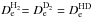 Mathematical equation: \hbox{$D_{\rm e}^{\rm H_2}{= D_{\rm e}^{\rm D_2}}=D_{\rm e}^{\rm HD}$}
