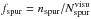 Mathematical equation: \hbox{$f_{\rm spur}=n_{\rm spur}/N_{\rm spur}^{\rm visu}$}