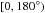 Mathematical equation: \hbox{$\left[0, 180^\circ\right)$}