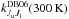 Mathematical equation: \hbox{$k^{\rm DB06}_{J_{\rm u}J_{\rm l}} (300\,{\rm K})$}
