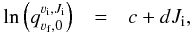 Mathematical equation: \hbox{$k^{{\varv}_{\rm i},J_{\rm i}}_{{\varv}_{\rm f},J_{\rm f}} (T_0)$}
