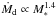 Mathematical equation: \hbox{$\dot{M}_{\rm d} \propto M_*^{1.4}$}