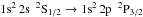 Mathematical equation: \hbox{$\rm 1s^2\, 2s\, \hspace{0.1 cm} ^2S_{1/2}\rightarrow 1s^2\, 2p\, \hspace{0.1 cm} ^2P_{3/2}$}