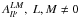 Mathematical equation: \hbox{$A_{ll'}^{LM},~ L,M \neq 0$}