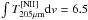 Mathematical equation: \hbox{$\int T^\mathrm{[NII]}_{205\mu\mathrm{m}}\mathrm{d}v=6.5$}