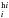 Mathematical equation: \hbox{$_i^{{\rm h}i}$}