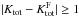 Mathematical equation: \hbox{$|K_{\rm tot} - K_{\rm tot}^{\rm F}|\geq 1$}