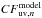 Mathematical equation: \hbox{$CF^{\rm model}_{{\rm uv},n}$}