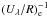 Mathematical equation: \hbox{$(U_\lambda/R)_{\mathrm{e}}^{-1}$}