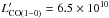 Mathematical equation: \hbox{$L^{\prime}_{\rm CO(1-0)}=6.5\times 10^{10}$}