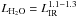 Mathematical equation: \hbox{$L_{\text{\water}}=L_{\text{IR}}^{1.1-1.3}$}