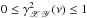 Mathematical equation: \hbox{$0\le\gamma^2_{\mathscr{XY}}(\nu)\le1$}