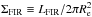 Mathematical equation: \hbox{$ \Sigma_{\rm FIR}\equiv L_{\rm FIR}/2\pi R_{\rm e}^2 $}