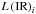Mathematical equation: \hbox{$L\left({\rm IR}\right)_i$}