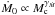 Mathematical equation: \hbox{$\dot{M}_0 \propto M_{\rm c}^{\gamma_{\dot{M}}}$}