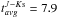 Mathematical equation: \hbox{$t_{avg}^{J-K{\rm s}}=7.9$}