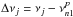 Mathematical equation: \hbox{$\Delta\nu_j=\nu_j-\nu^p_{n1}$}