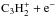 Mathematical equation: \hbox{$\rm C_3H_2^+ + e^-$}