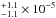 Mathematical equation: \hbox{$^{+1.1}_{-1.1} \times 10^{-5}$}