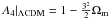 Mathematical equation: \hbox{$A_{4}|_{\Lambda \rm{CDM}}=1-\frac{3^2}{2}\Omega_{\rm m}$}