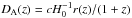 Mathematical equation: \hbox{$D_{\rm A}(z)= c H_0^{-1} r(z)/(1+z)$}