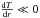 Mathematical equation: \hbox{$\frac{{\rm d}T}{{\rm d}r}\ll 0$}
